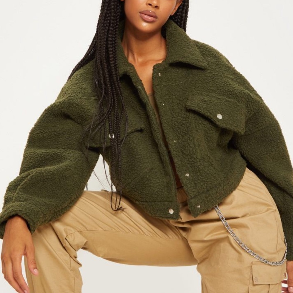 Green Borg Trucker Jacket